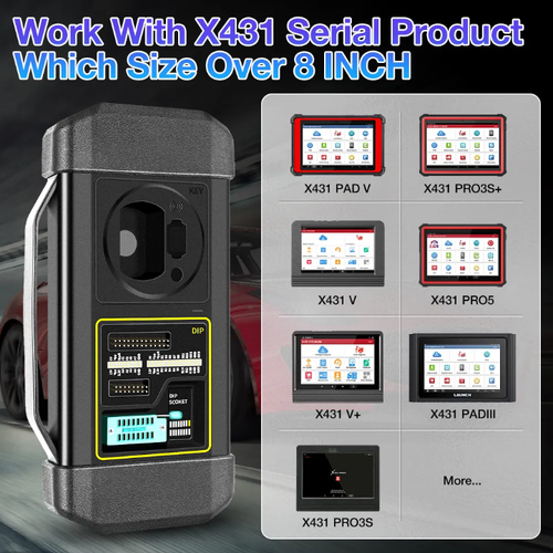 X PROG 3 KEY PROGRAMMER immoblizer diagnostic tool connector
